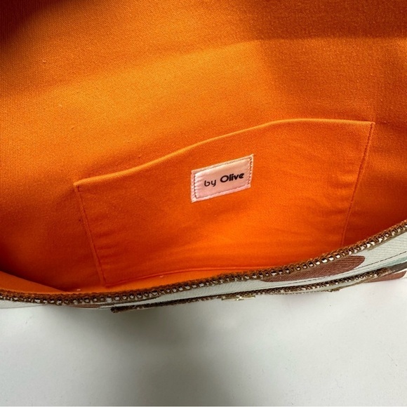 By Olive Floral Leaf Clutch Purse - Picture 5 of 8